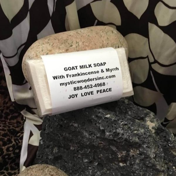 Goat Milk Soap with Frankincense and Myrrh