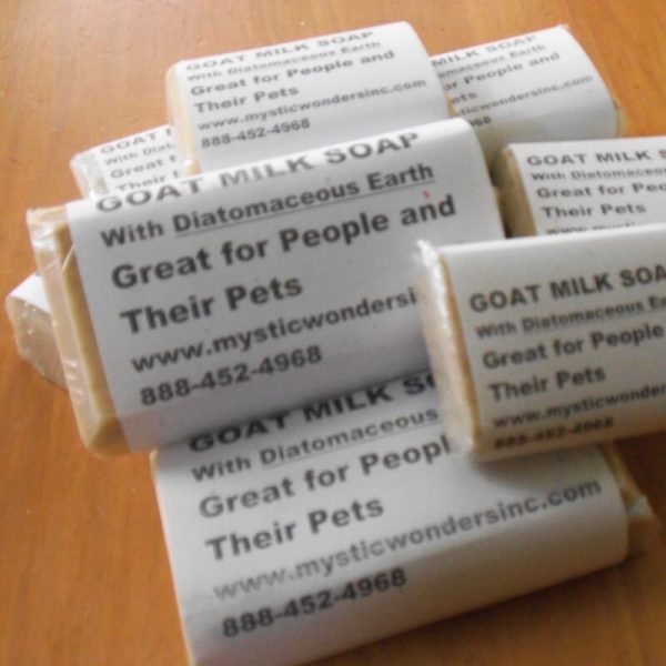 Goat Milk Soap with Diatomaceous Earth