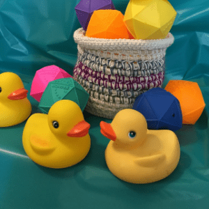 Classic Rubber Duckies and Stress Balls