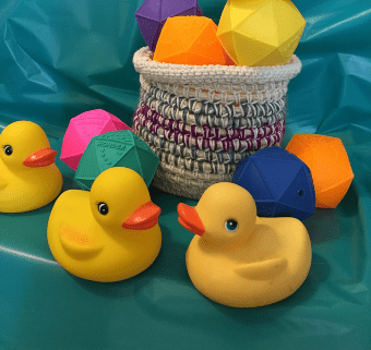 Classic Rubber Duckies and Stress Balls